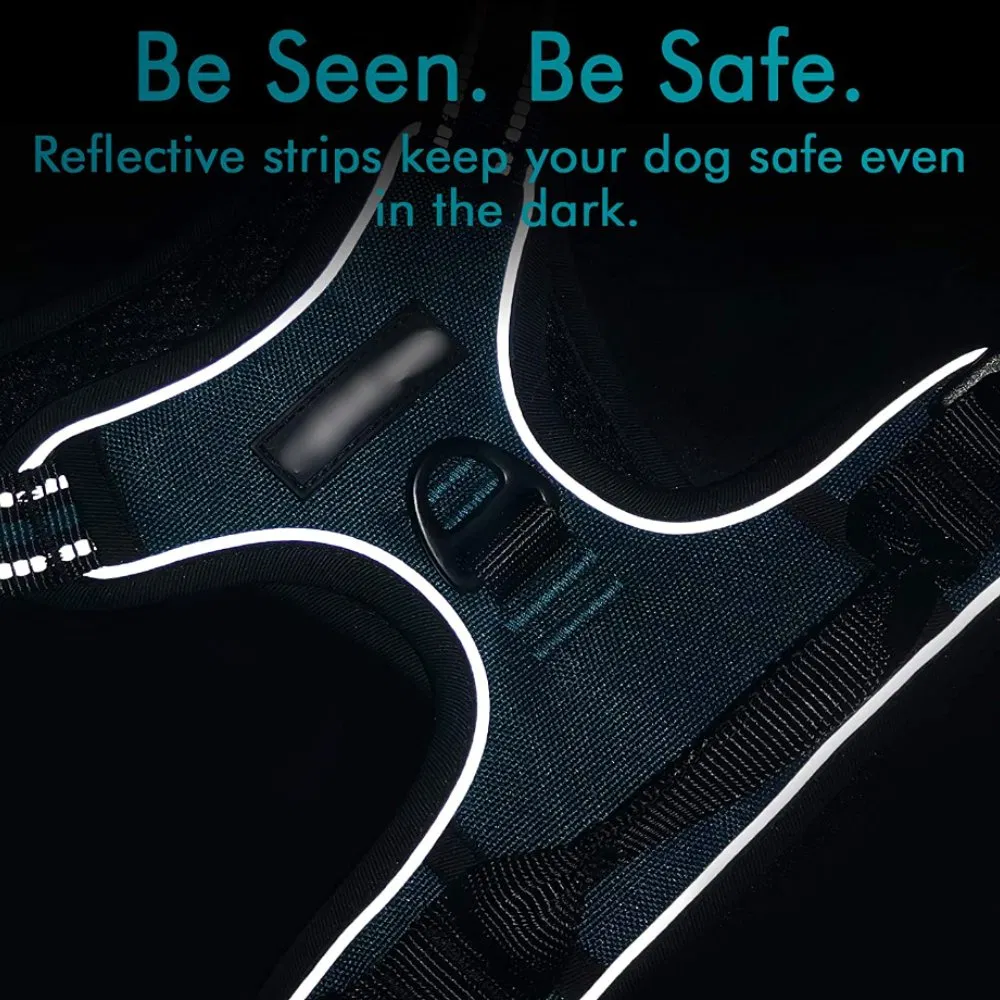 Adjustable Durable Soft Breathable Padded Dog Car Harness for Small Pets