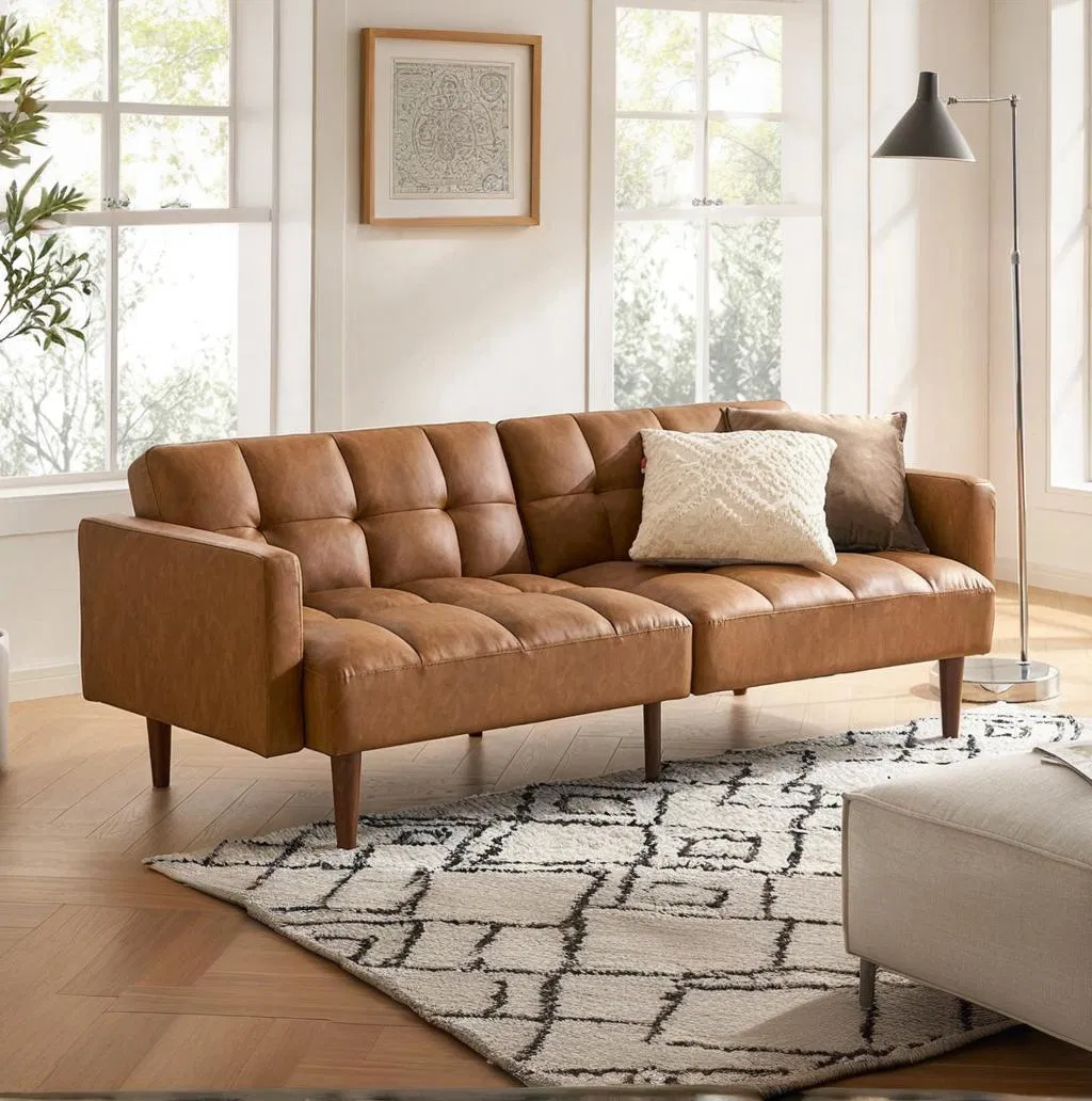 Easy-Clean Waterproof Sofa Bed for Pet-Friendly Homes