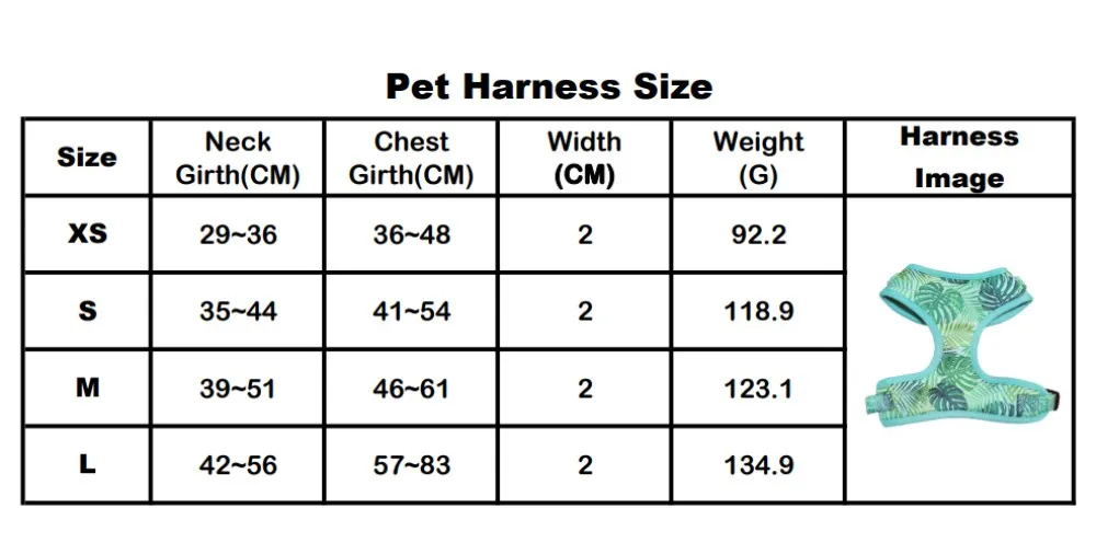 Size Chart 1