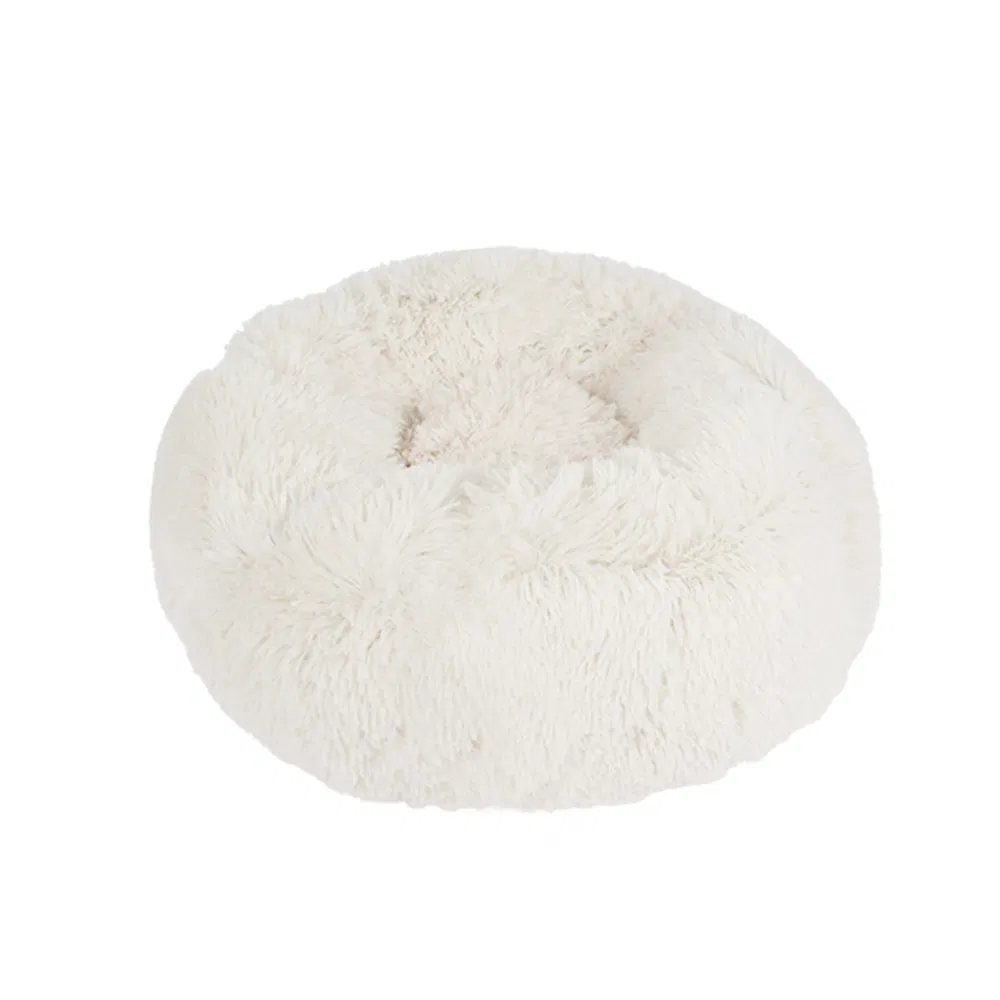 Rena Pet Factory Price Luxury Warm Hot Sale Calming Donut Pet Bed