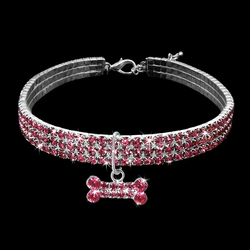 Rhinestone Dog Collar 3