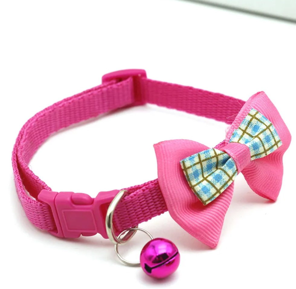 Wholesale Cheap Bells Cats Collars Dogs Neck Ties Pets Cats Bow Tie