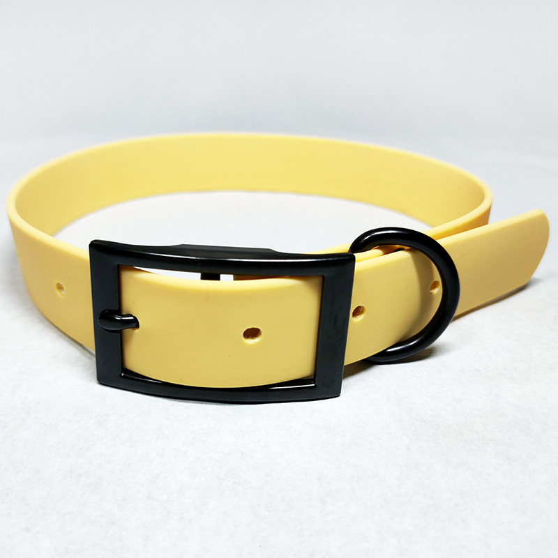 Luxury Personalized Charms Set PVC Thick Dog Collar for Girl Boy Dogs Large