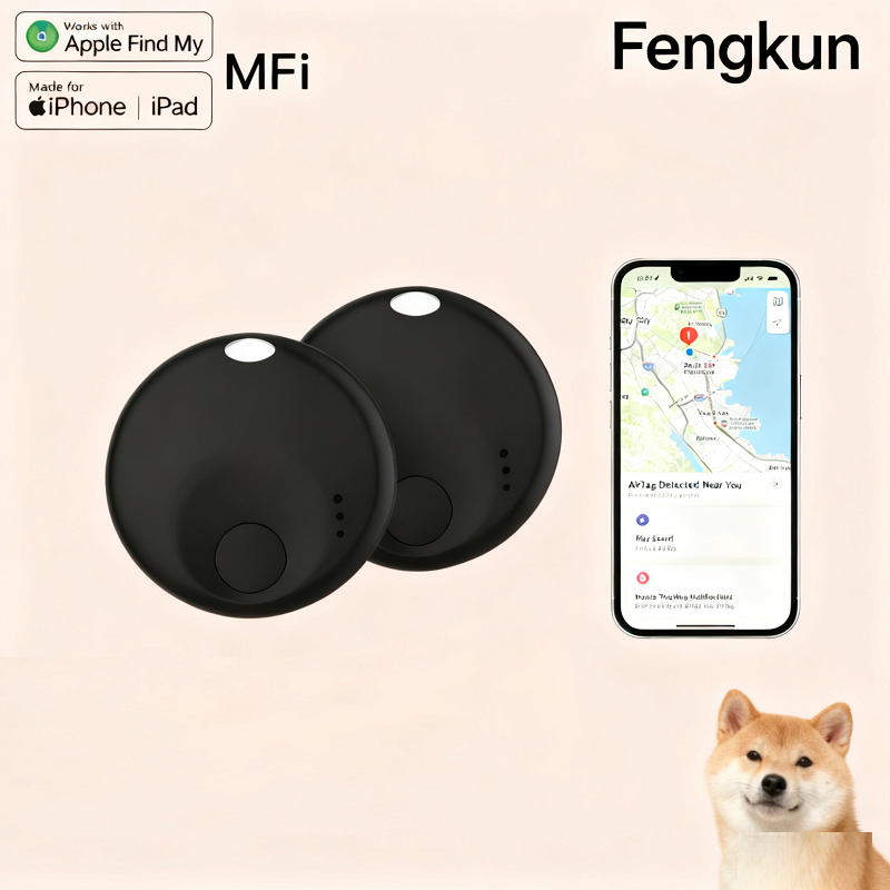 Premium Pet Tracker Collar with Global GPS Location and Air Tag