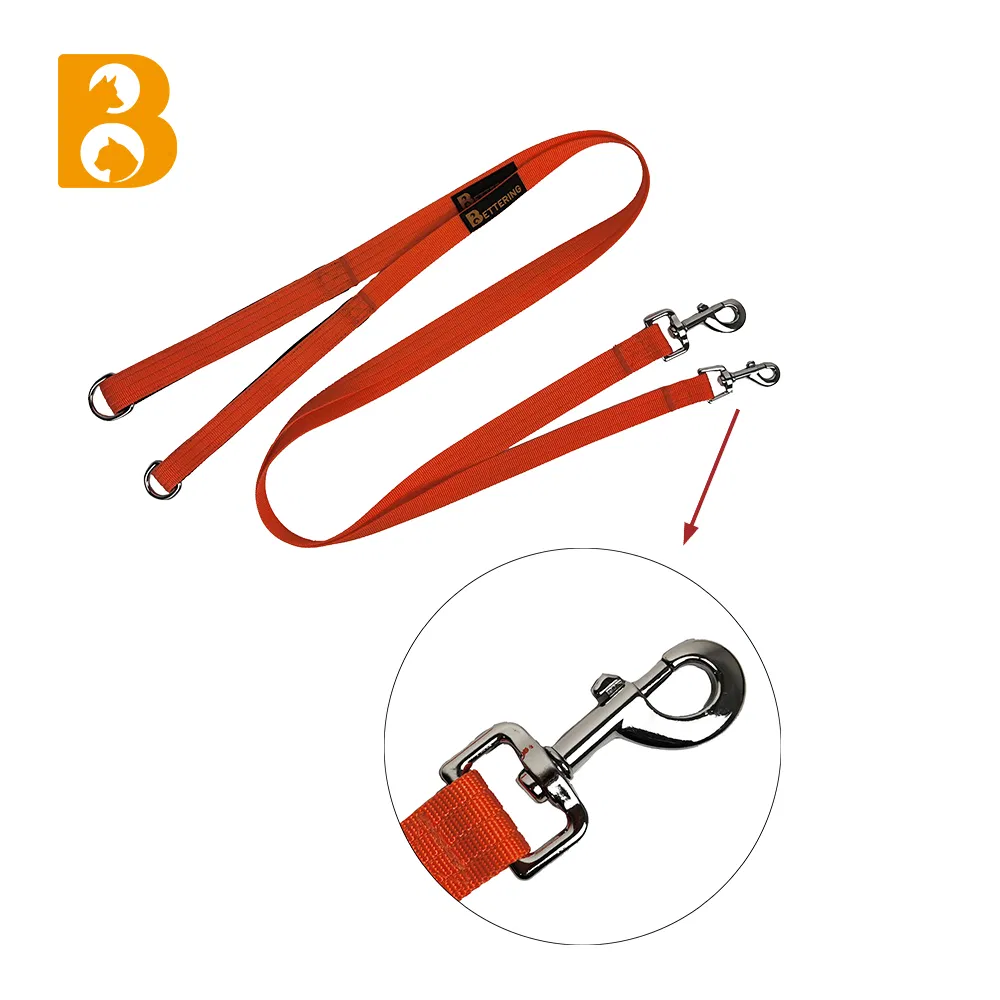 Sports Style Polyester Adjustable High Quality Nylon Matching Pet Dog Harness and Leash