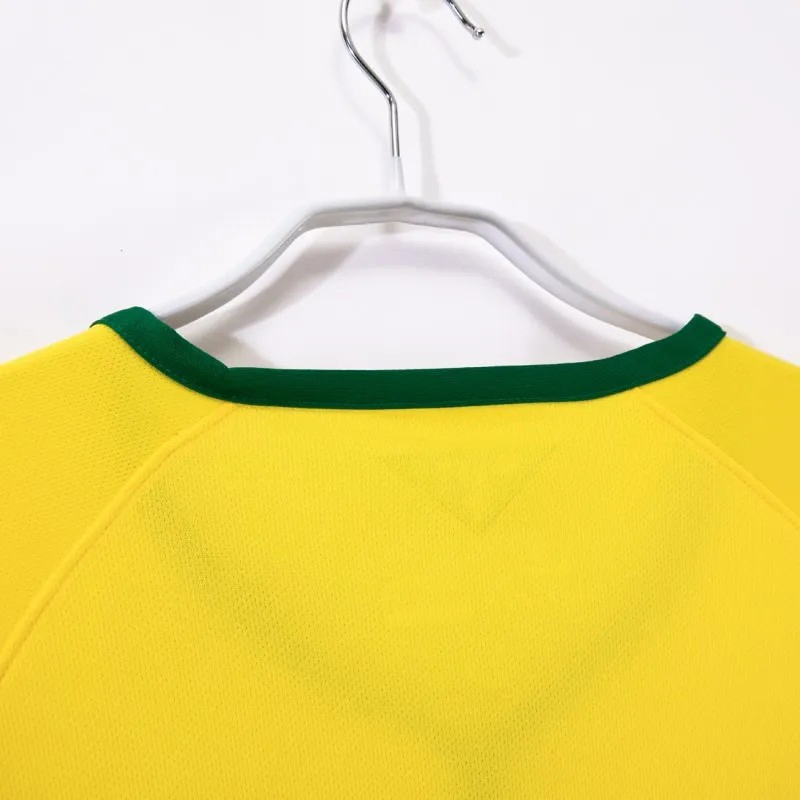 2014 Brazilian Retro Classic Football Jersey Shirt Vintage Style Soccer Jersey