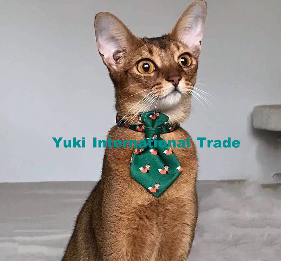 Yuki Professional Manufacturer Supplier Pet Dog Bow Collar Tie