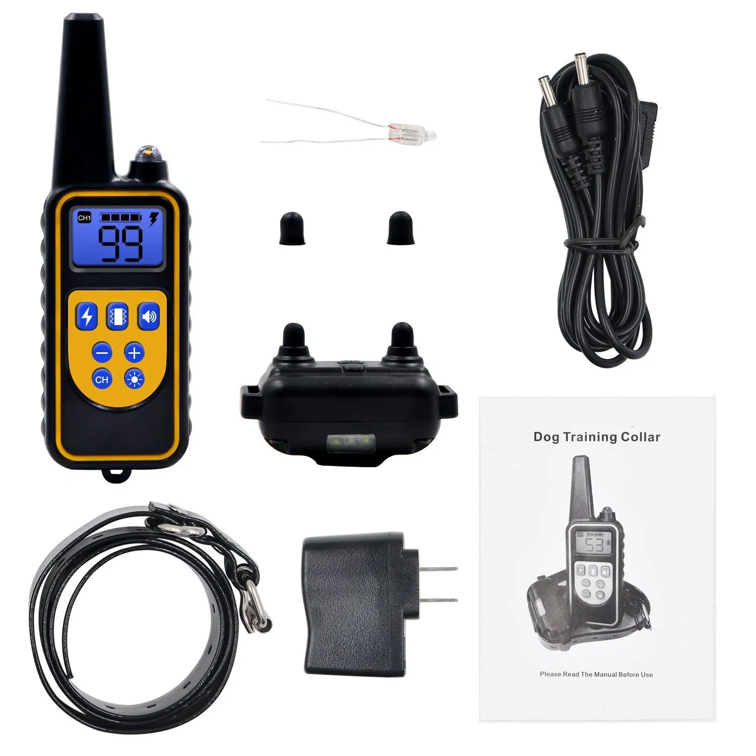 Dog Training Us Collar Wireless Remote Control Dog Training Custom Colors Recordable Dog Training Communication