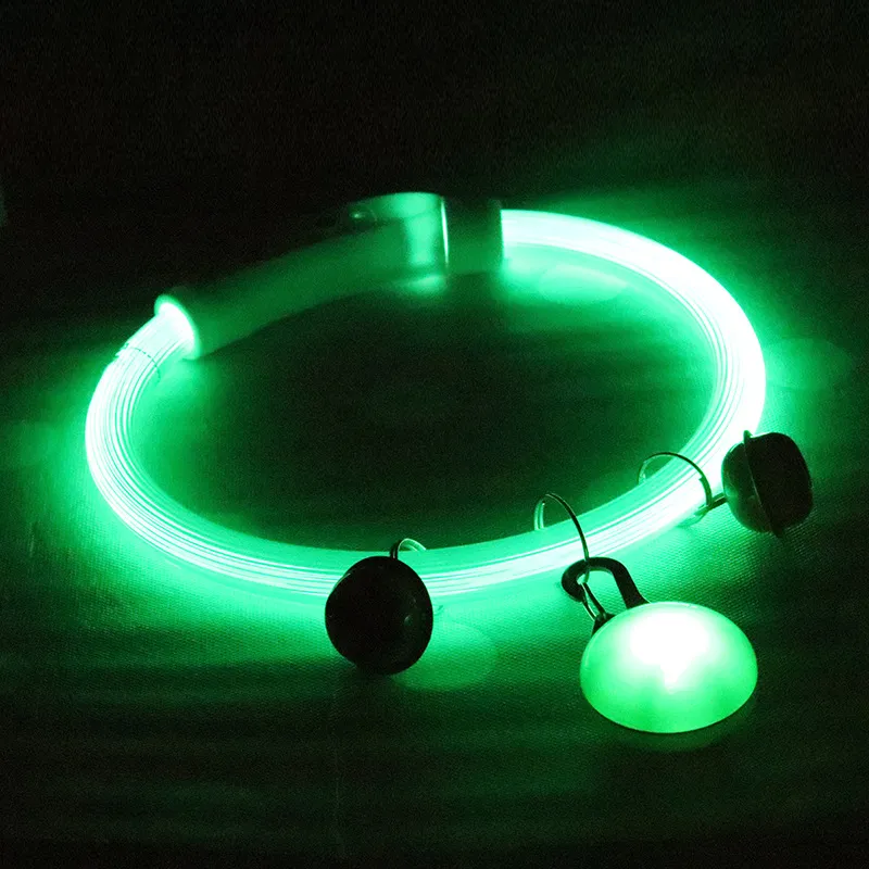 LED Light up Collar TPU Material