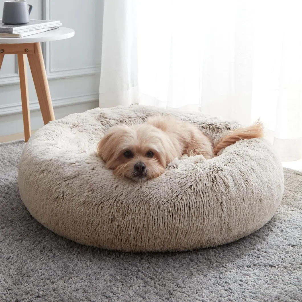 Premium Fluffy Calming Dog & Cat Bed