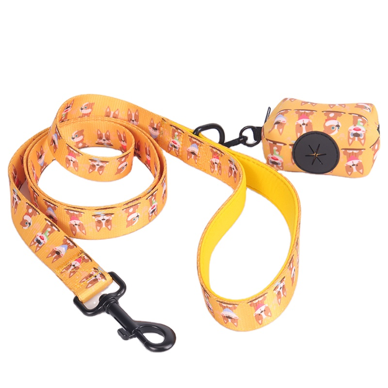 2021 Pet Dog Harness Set Padded Soft Puppy Collar Leash and Harness/Pet Toy
