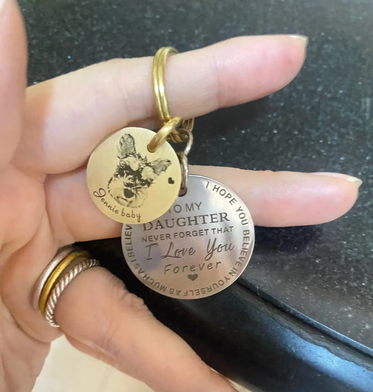 Engraving Logo Blank Metal Shaped Puppy Anti-Lost Collars Dog Tag Charm