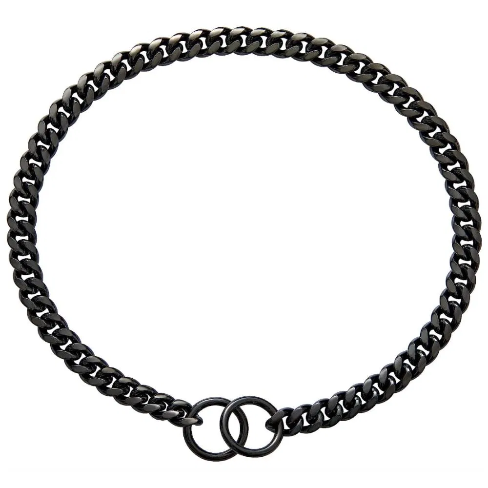 Cuban Dog Collar Heavy Duty Walking Training Collar for Medium Large Dogs