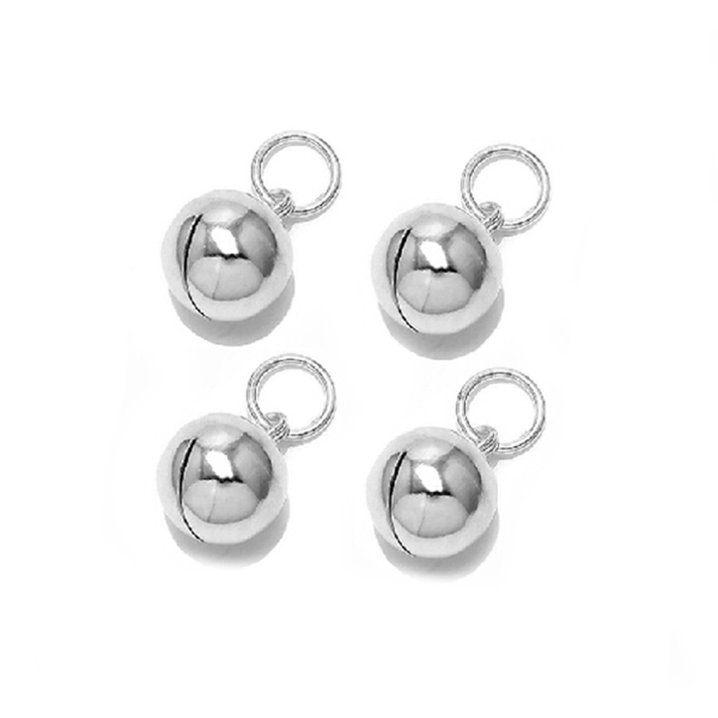 Metal Small Bells with Split Ring for Dog Collar