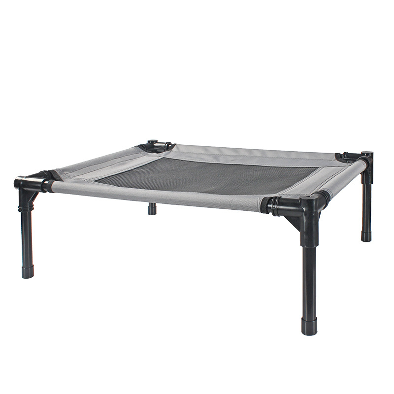 Elevated Dog Bed, Raised Pet Bed with Non-Slip Feet, Stable Frame and Durable Support Teslin Recyclable Mesh, Breathable Indoor and Outdoor, Multi-Size Breathab