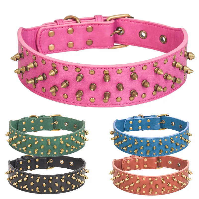 PU Dog Collar Punk Style
