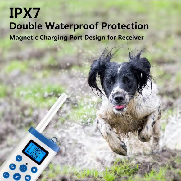 Pet Products Top Sellers Transmitter Waterproof Wireless Electric Dog Training E-Collar Pet Trainer Dog Bark Deterrent Device