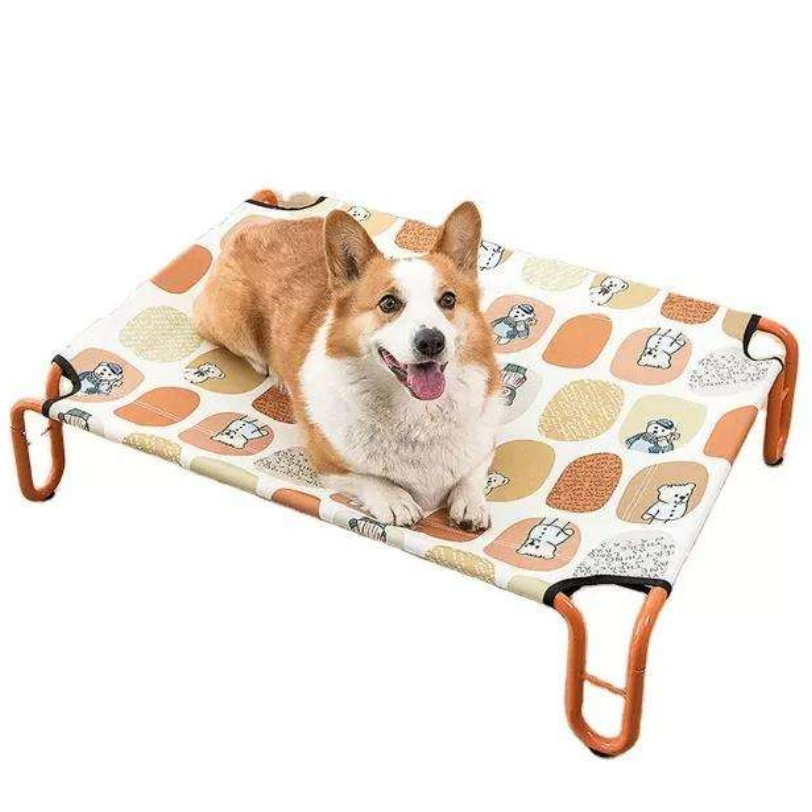 Portable Outdoor Camping Raised Pet Waterproof Cooling Elevated Dog Bed