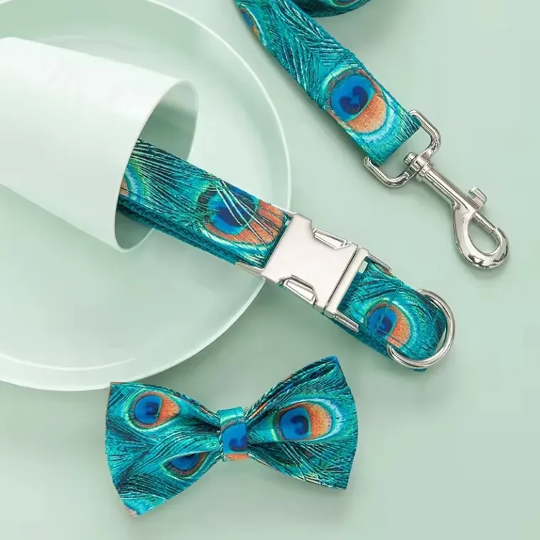 Floral Dog Collar Detail 6