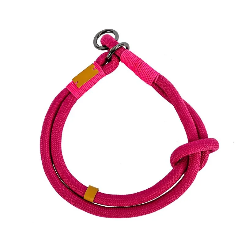 Rope Dog Collar Detail 7