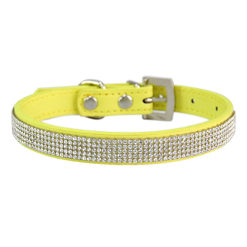 Crystal Diamond Pet Dog Puppy Collar