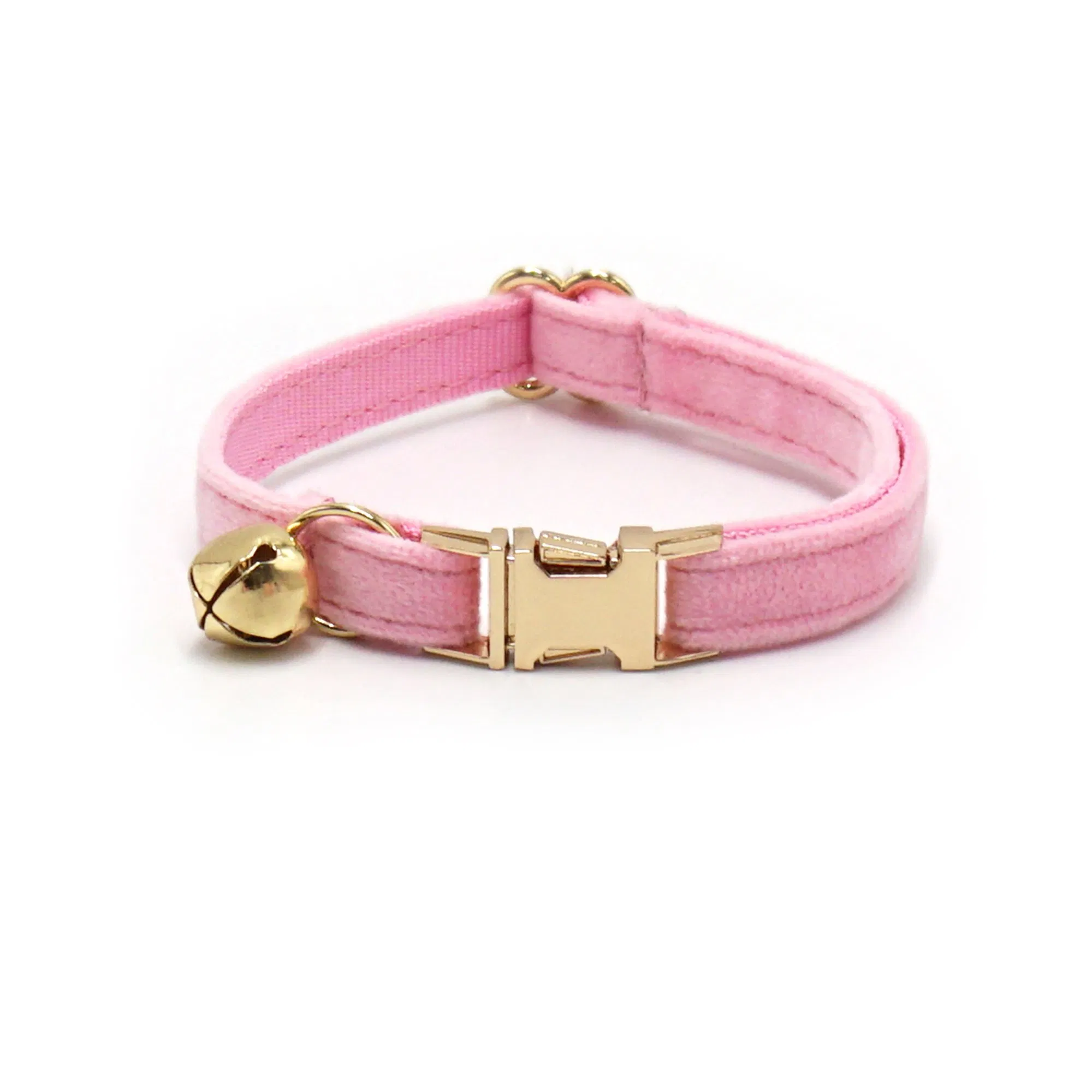 2026 New Arrival Pet Collars Soft Velvet Customizable Collars for Cats and Small Dogs