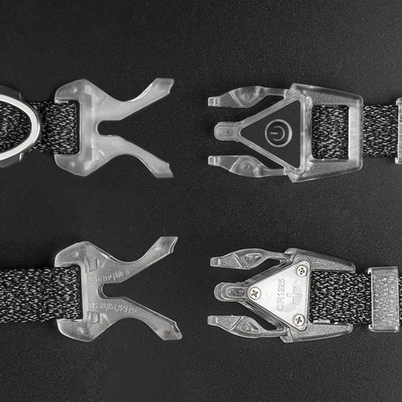 Reflective Light Night De Luz PARA Mascotas Perro Con Perros Collares Perroslar LED Dog Collar Glow in The Dark Sample Customization