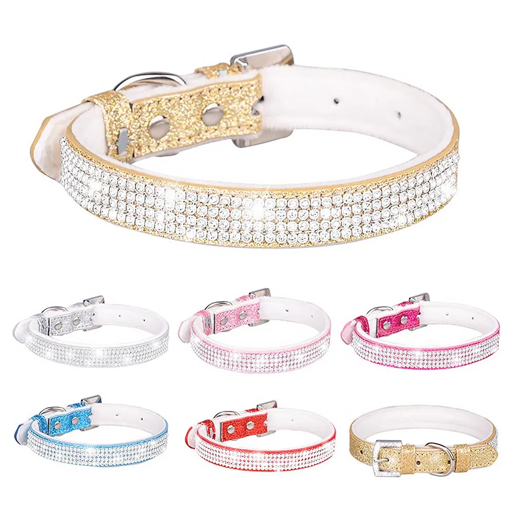 Pet PU Collar Adjustable Collar for Dog