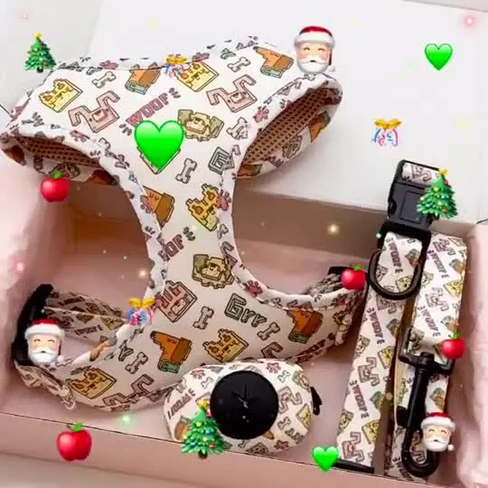 Pet Accessories Dog Leads Collar and Harness Set