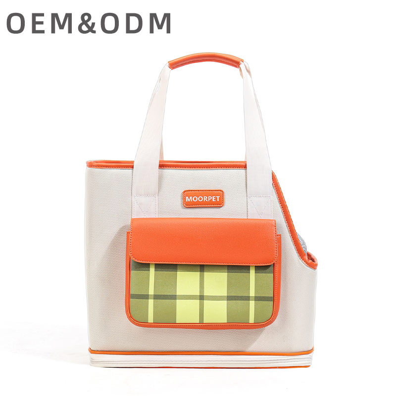 Large Capacity Summer Pet Carrier Oxford Anti-Stress Cat Dog Backpack Zipper Closure Fashion Solid Color Portable Breathable