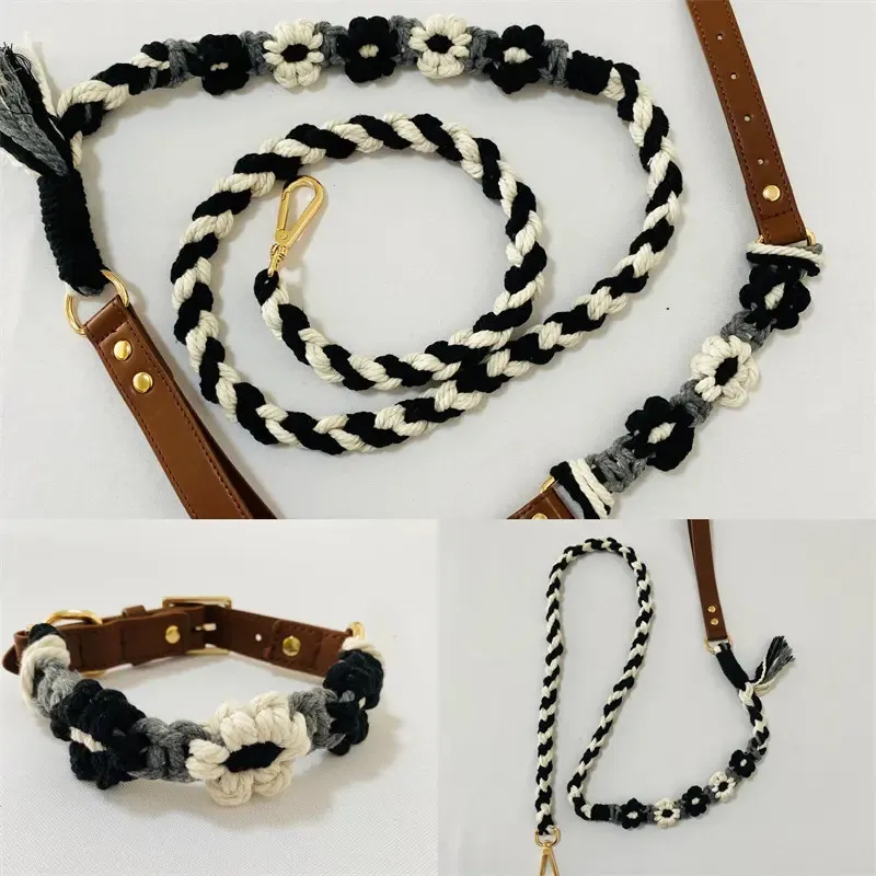 Macrame Dog Leash Detail 4