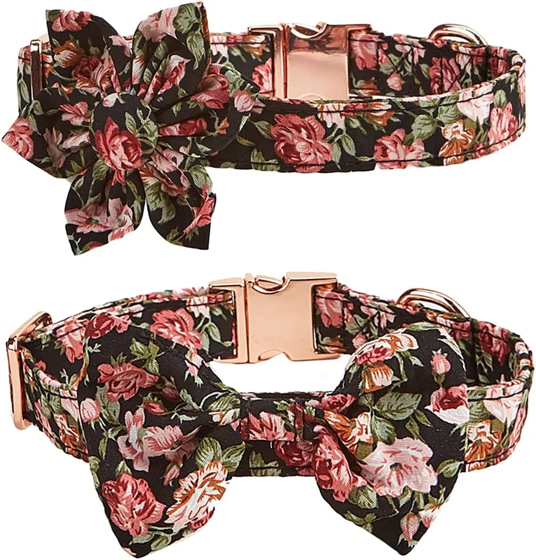 Floral Dog Collar Detail 1