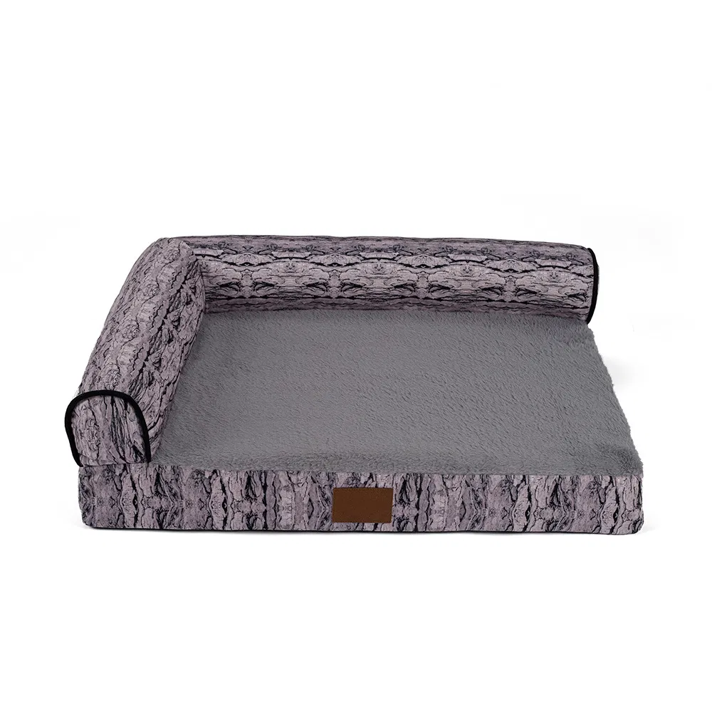 New Sponge Dog Bed - Square Pet Bed for All Seasons Breathable Pet Bed: Cool in Summer Warm in Winter Pet Sofa