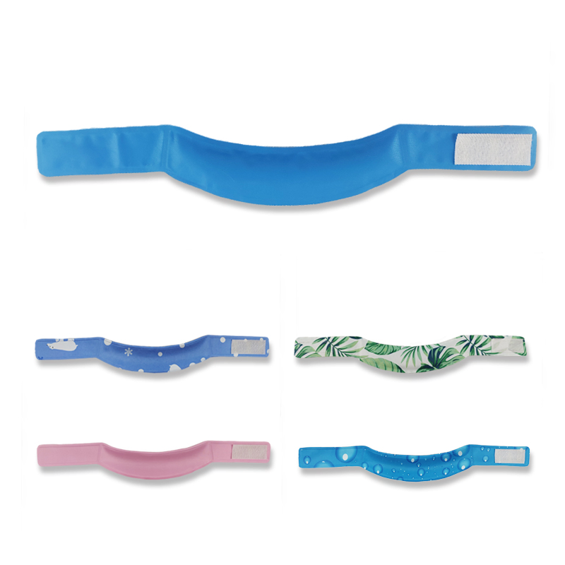 Low MOQ Safe Gel Pet Dog Summer Cooling Bandana Cat Dog Cooling Collar