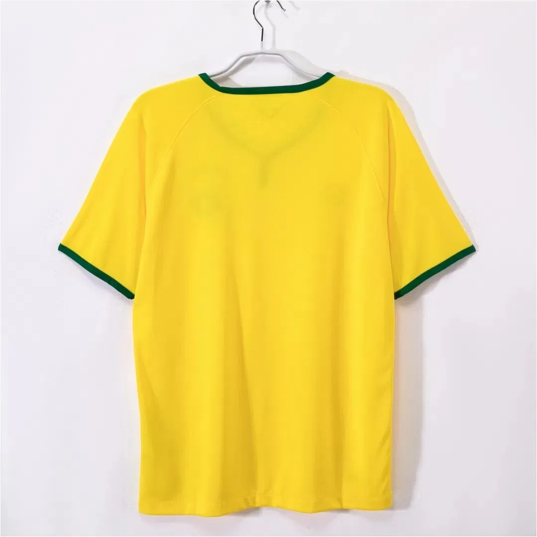 2014 Brazilian Retro Classic Football Jersey Shirt Vintage Style Soccer Jersey