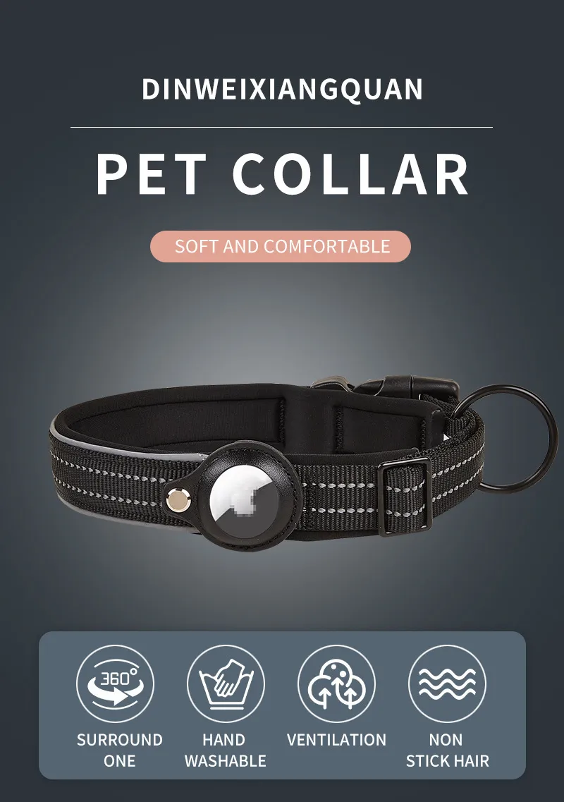 Airtag Dog Collar Options