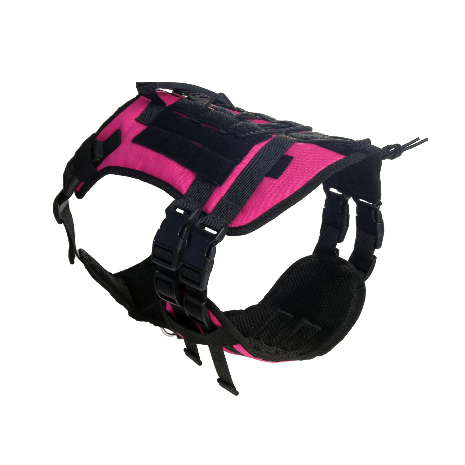 Red Orange Black Dog Harness Reflective Pet Oxford Vest Adjustable Soft Mesh No Pull Dog Harness for Big Large Dogs