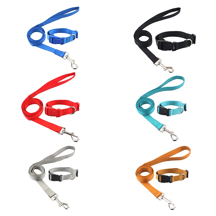 Dog Collar Leash Set