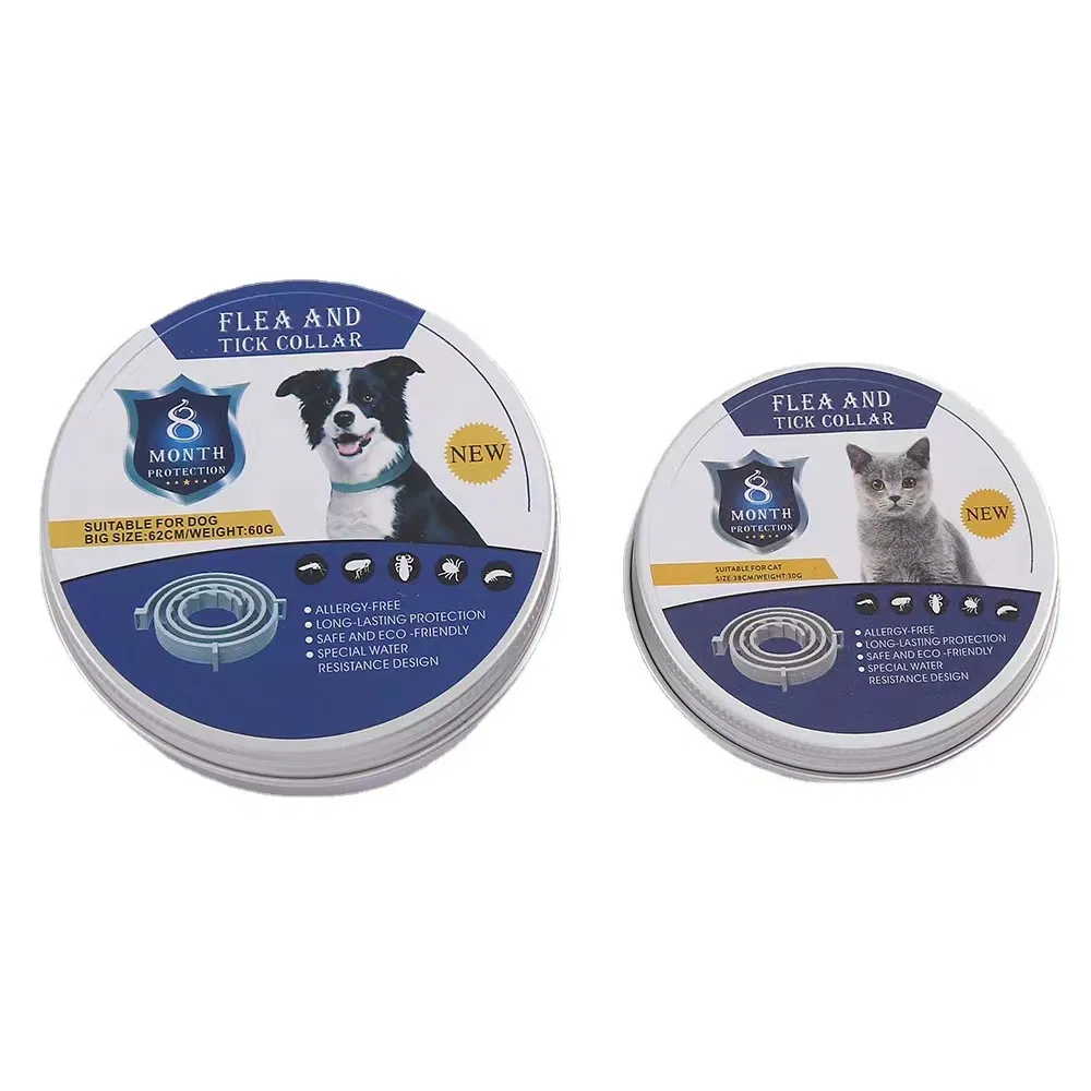 Hot Sale Pet Anti-Flea Collar Cat Dog Insect Repellent Natural Deworming Essential Oil Collar Adjustable Size Pet Collar