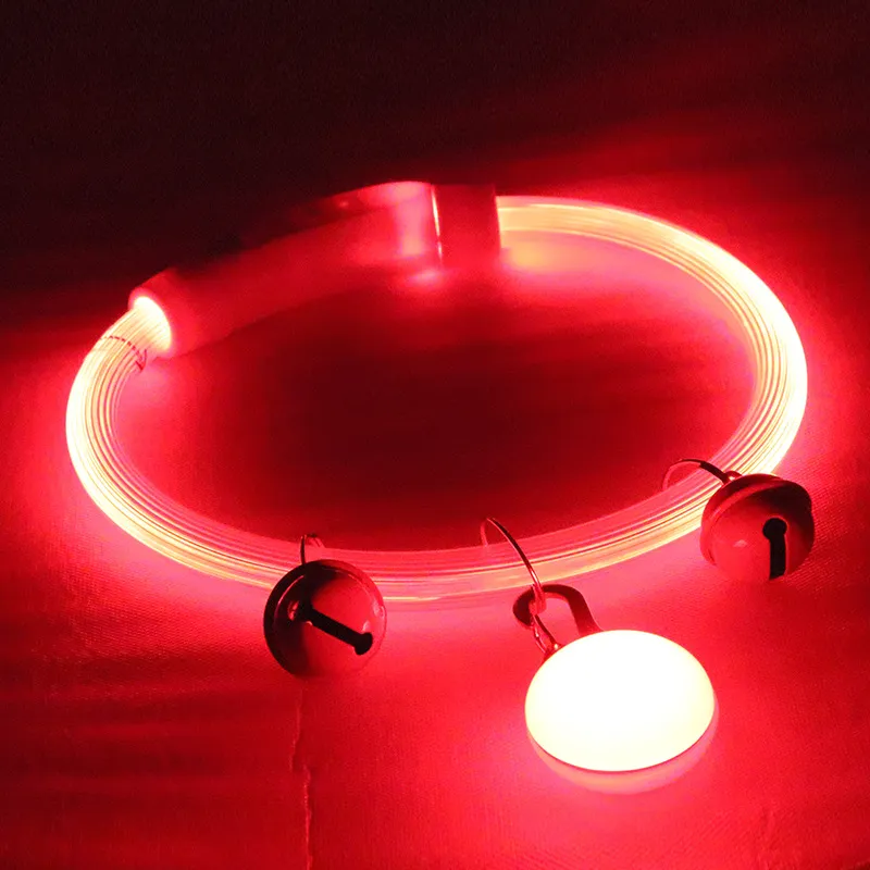 Gemstone Dog Collar LED