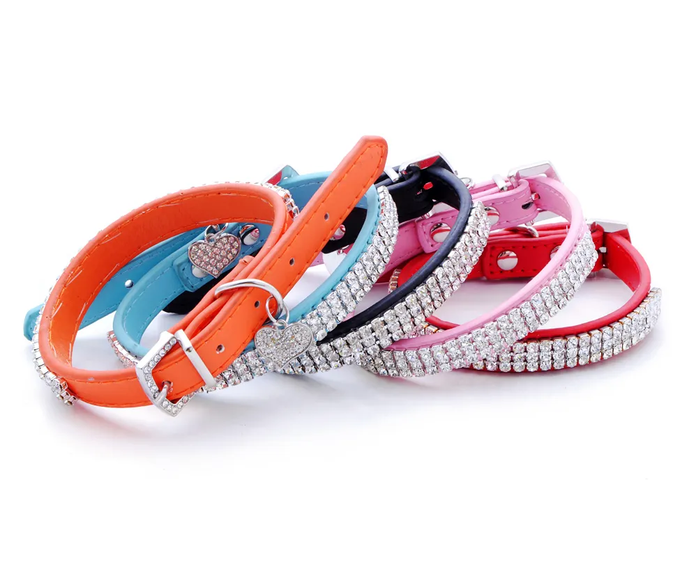 Adjustable PU Leather Pet Dog Collar 10