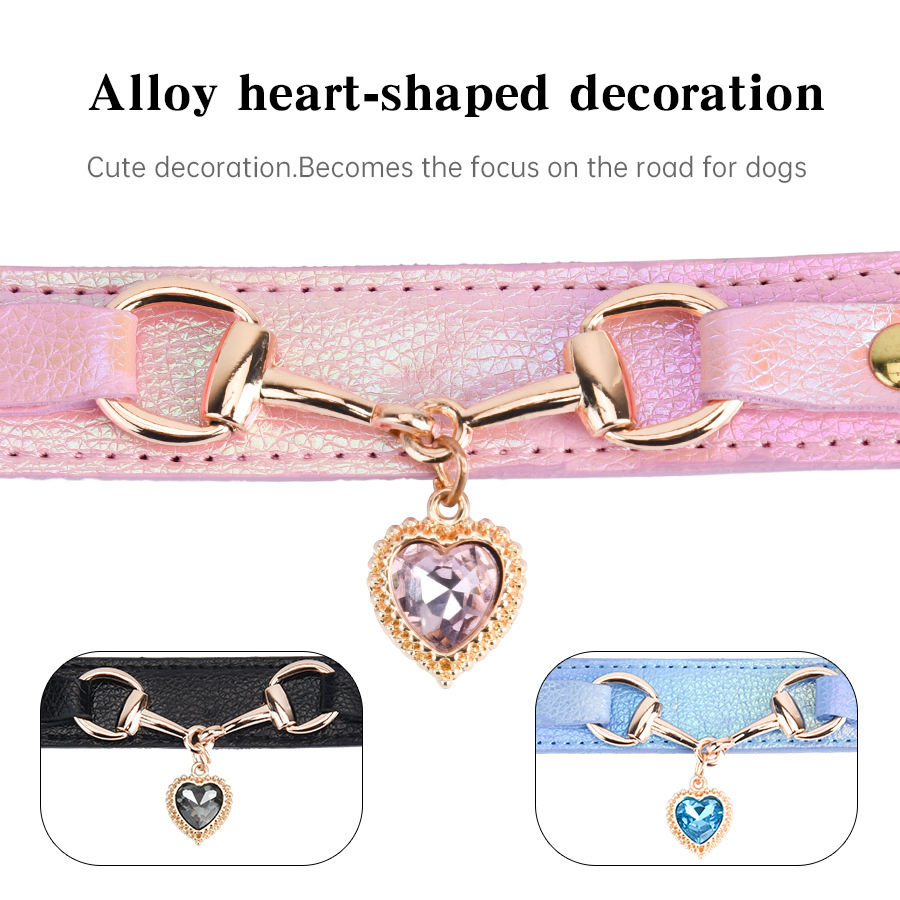 Luxury Rhinestone Pet Collar for Dogs and Cats