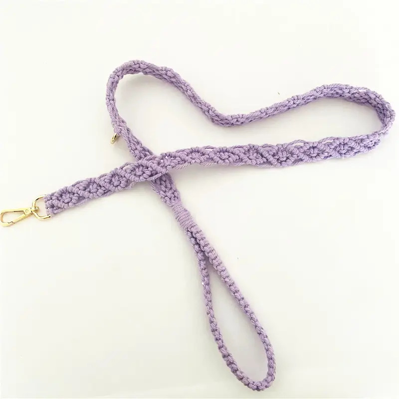 Colorful Boho Macrame Dog Leash for Training Braided Pet Leash