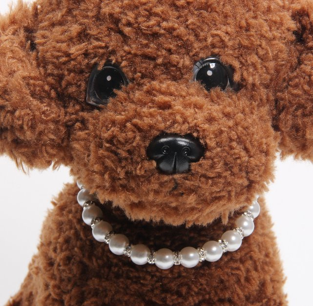 Wholesale Hot Pet Necklace Shiny Rhinestone Accessories Dog Cat Pearl Collar Multi-Color