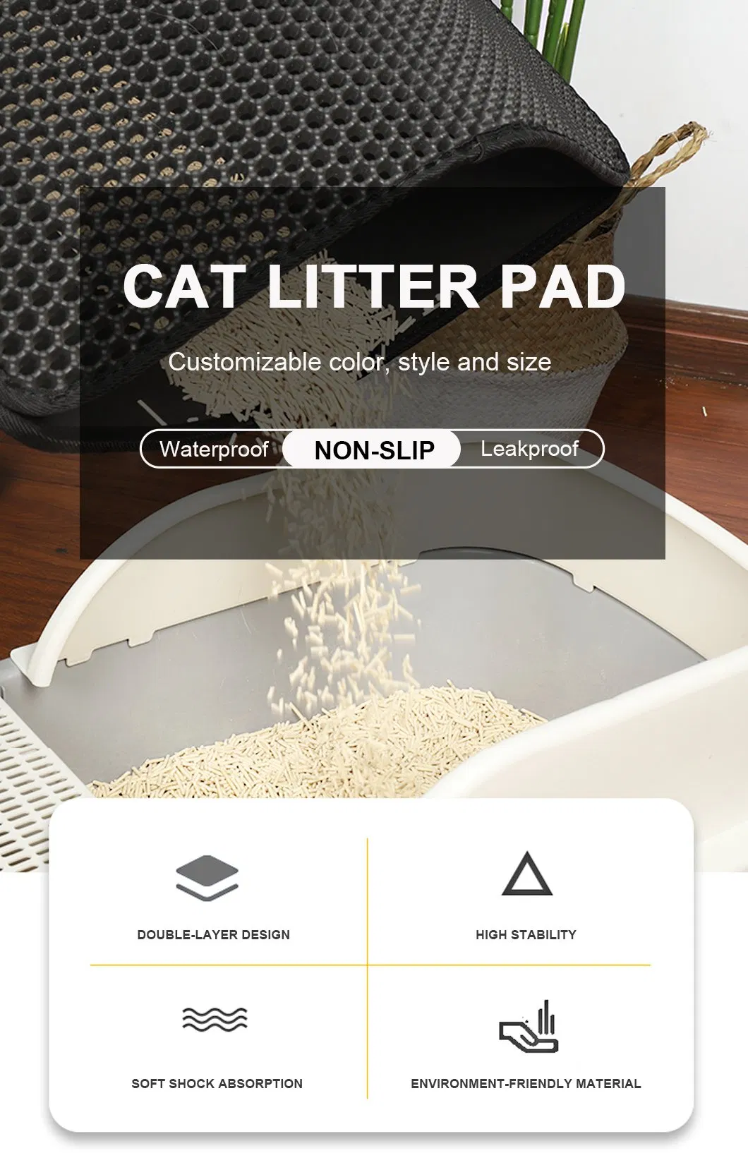 Cat Litter Mat Details