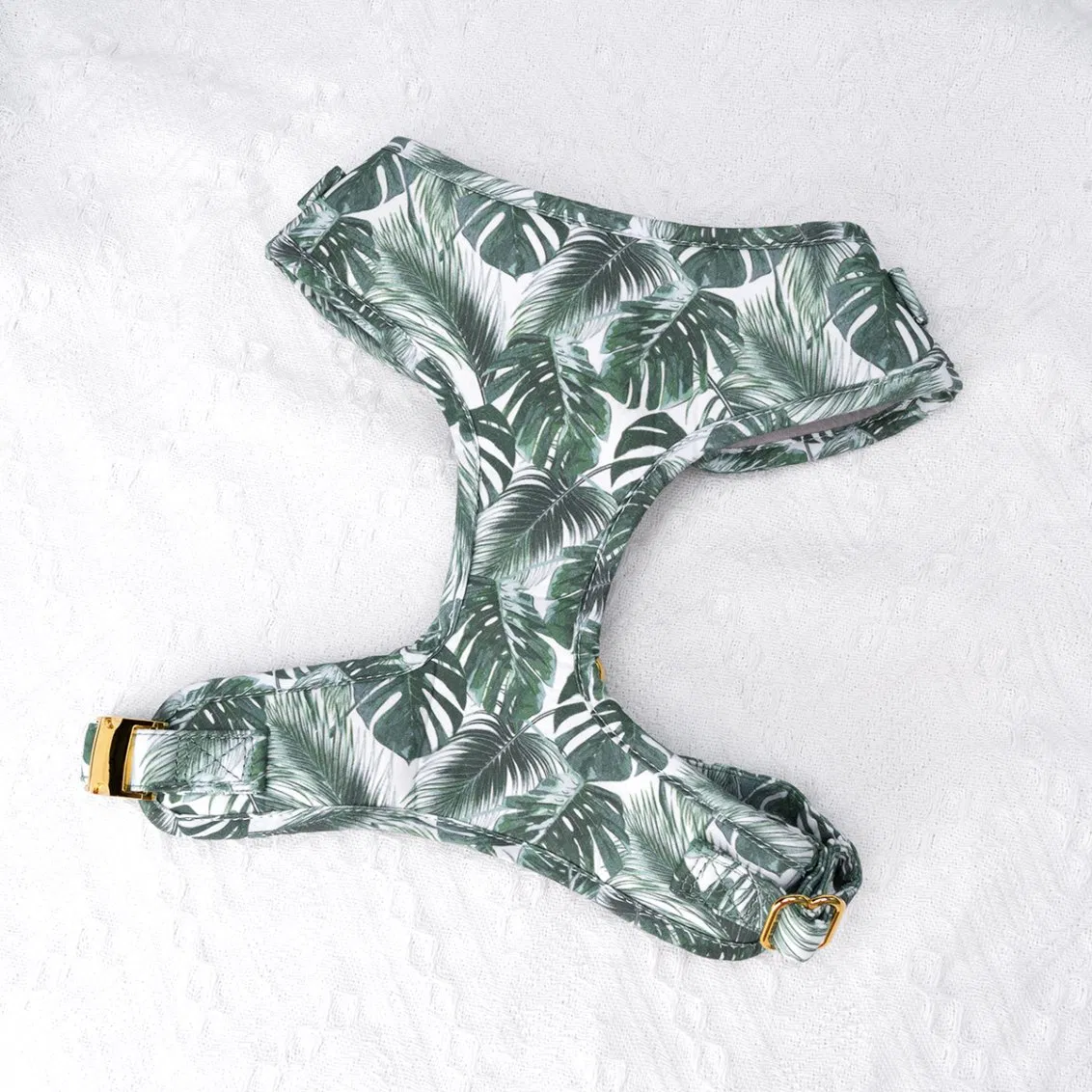 Hanyang New Arrivals Luxury Customization Dog Harness Set Custom 100% Cotton Pet Dog Chest Adjustable Collar Dog Harness and Leash Set Dog Harness