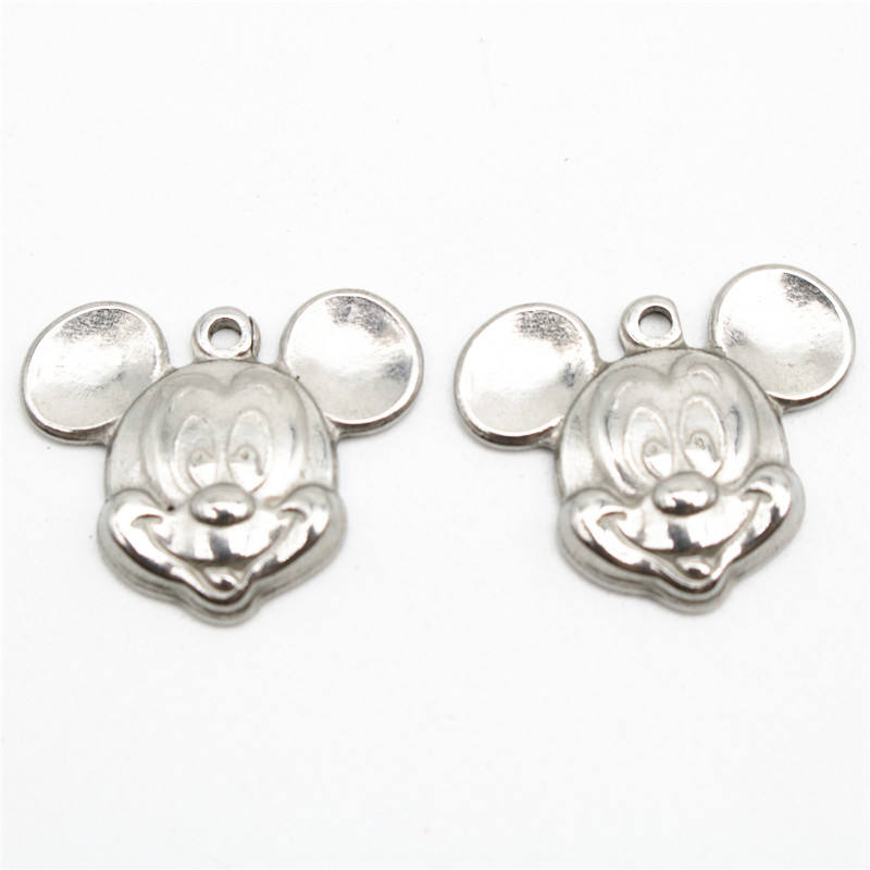 Stylish Stainless Steel Animal Charms for DIY Jewelry