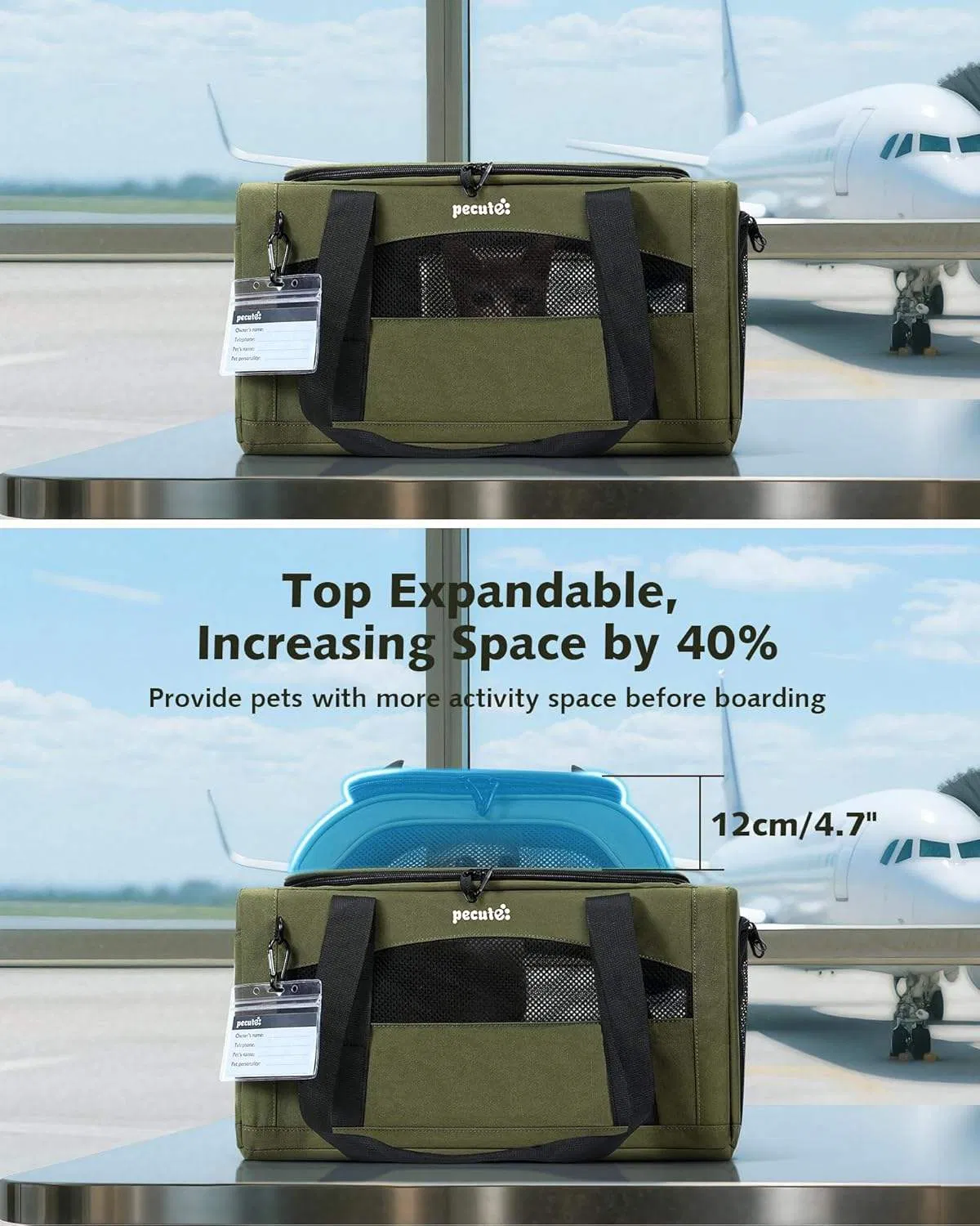 Pet Carrier Bag Color Options