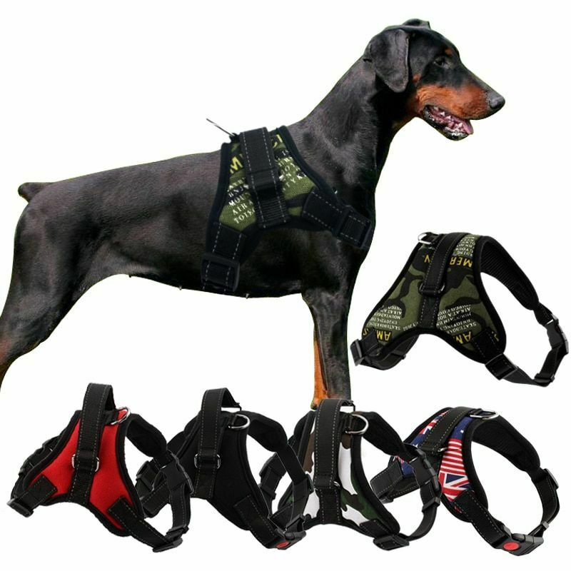 Premium Reflective Adjustable Dog Harness for Active Pets