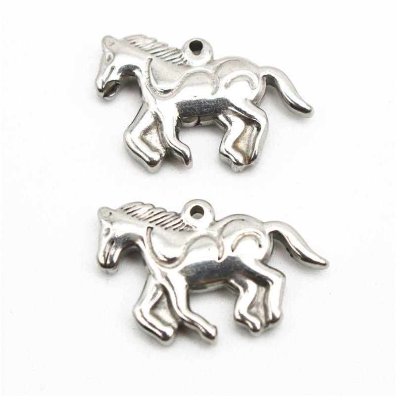 Stylish Stainless Steel Animal Charms for DIY Jewelry